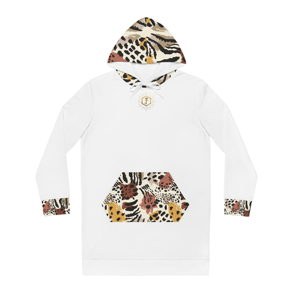 Robe à Capuche motif safari