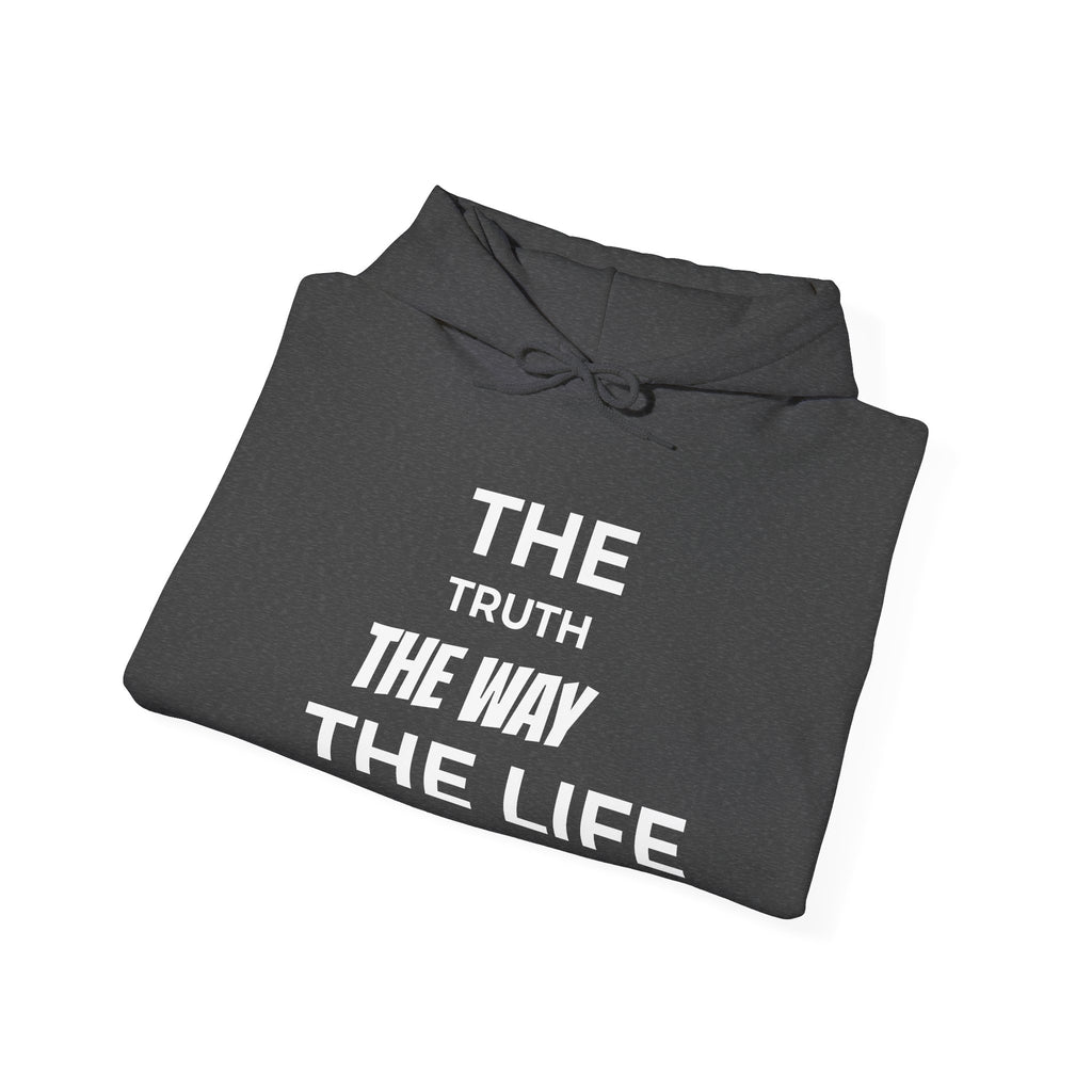Sweat à Capuche "La Vérité Le Chemin La Vie"