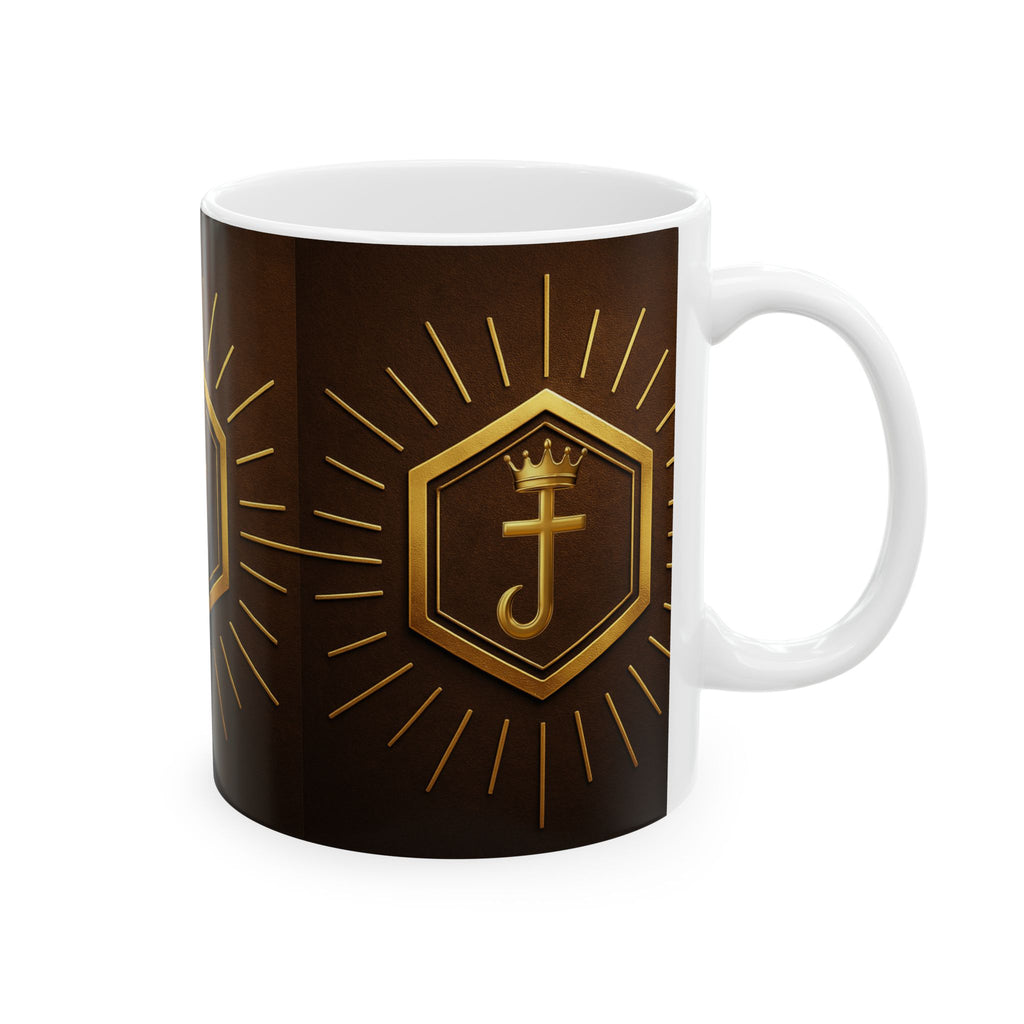 Mug en céramique royale vintage (11oz/15oz)