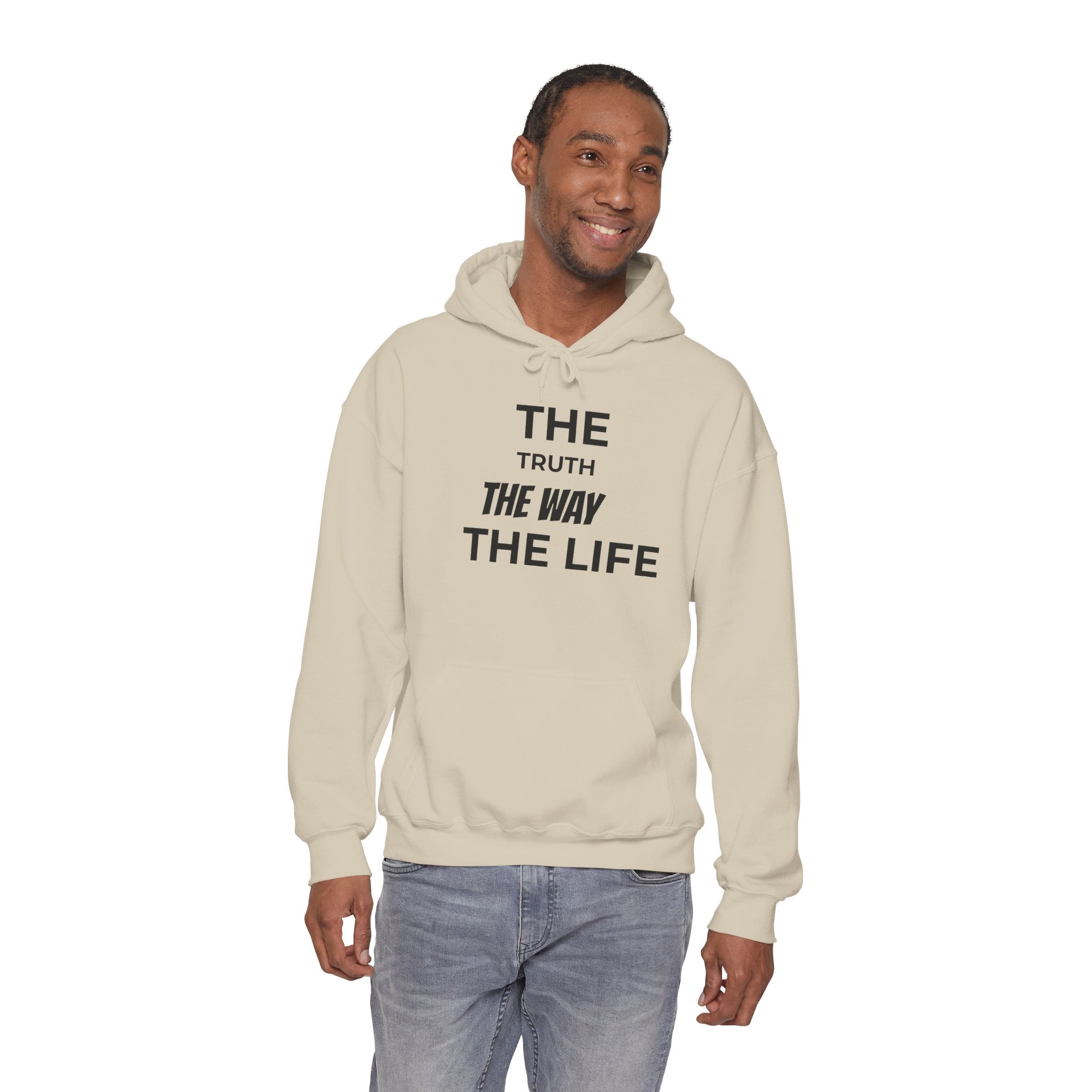 Sweat à Capuche "La Vérité Le Chemin La Vie"