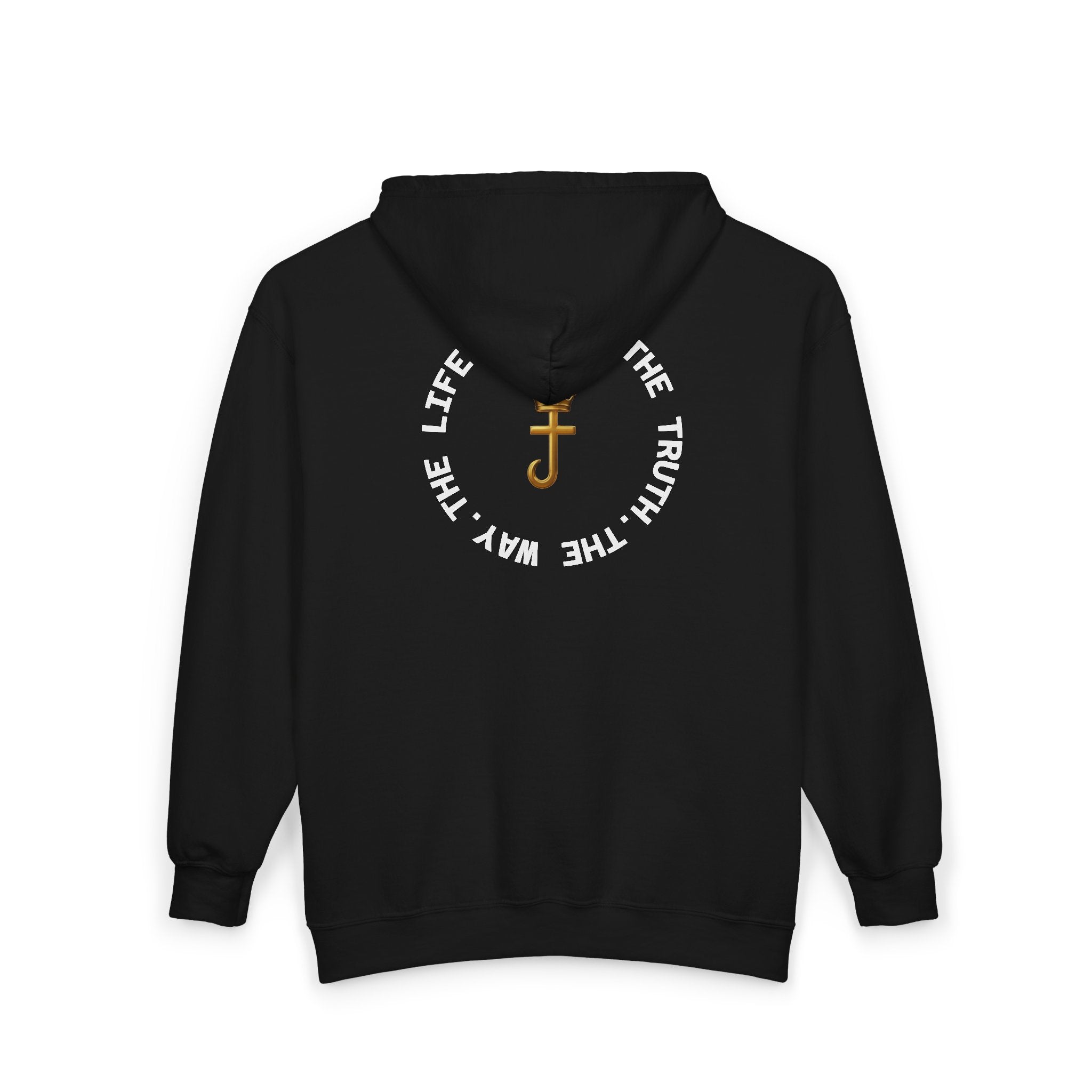 Sweat à capuche zippé unisexe