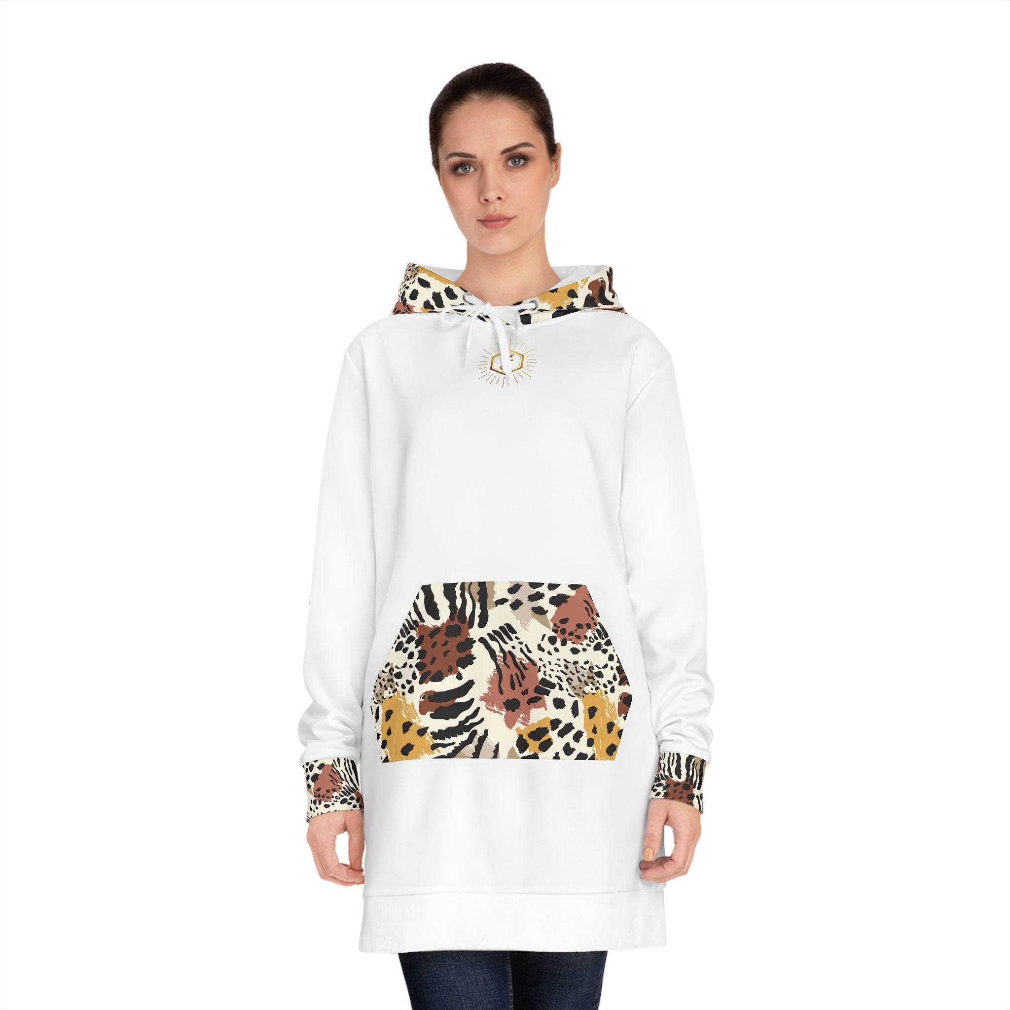 Robe à Capuche motif safari