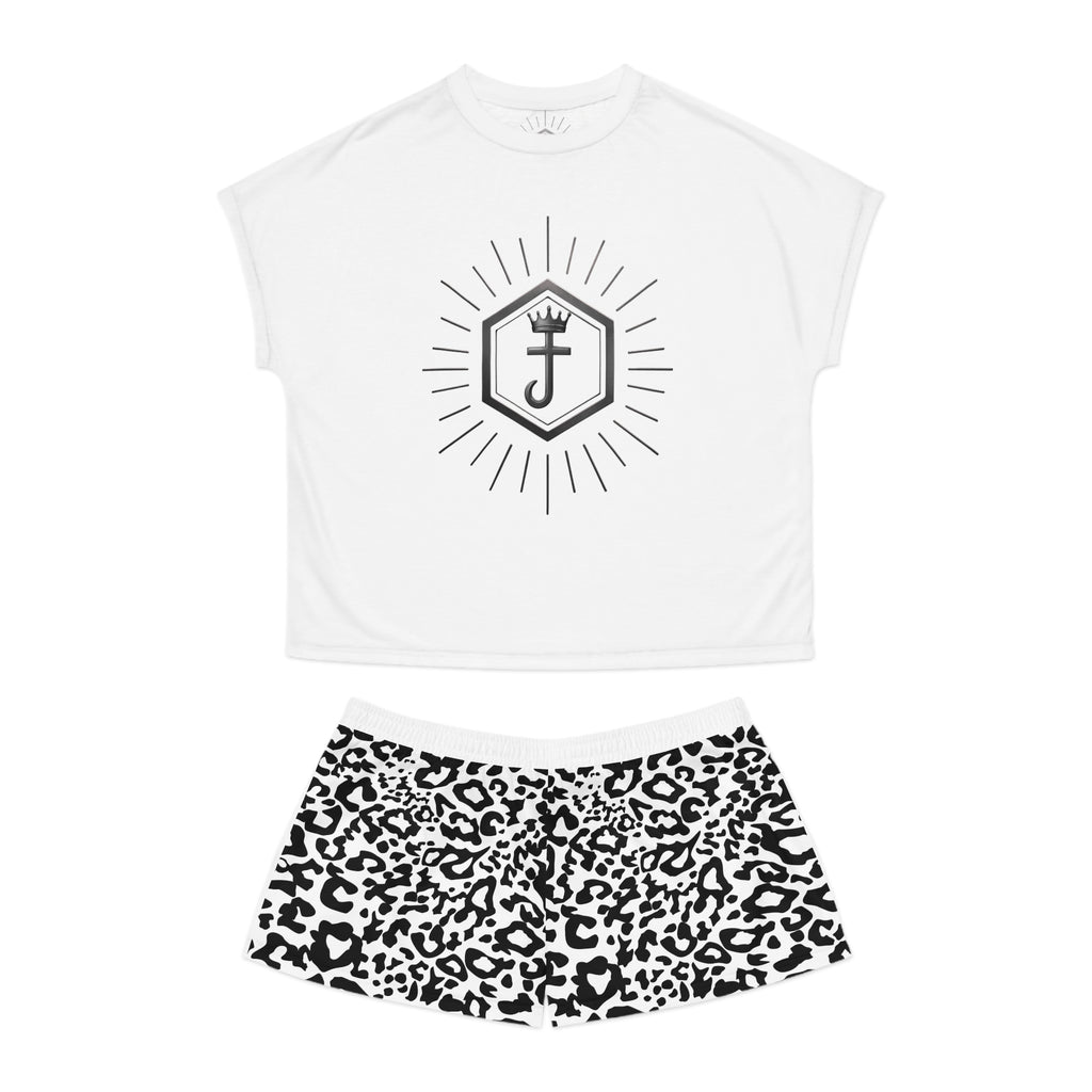 Ensemble Pyjama court Léopard