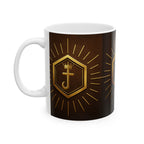 Mug en céramique royale vintage (11oz/15oz)