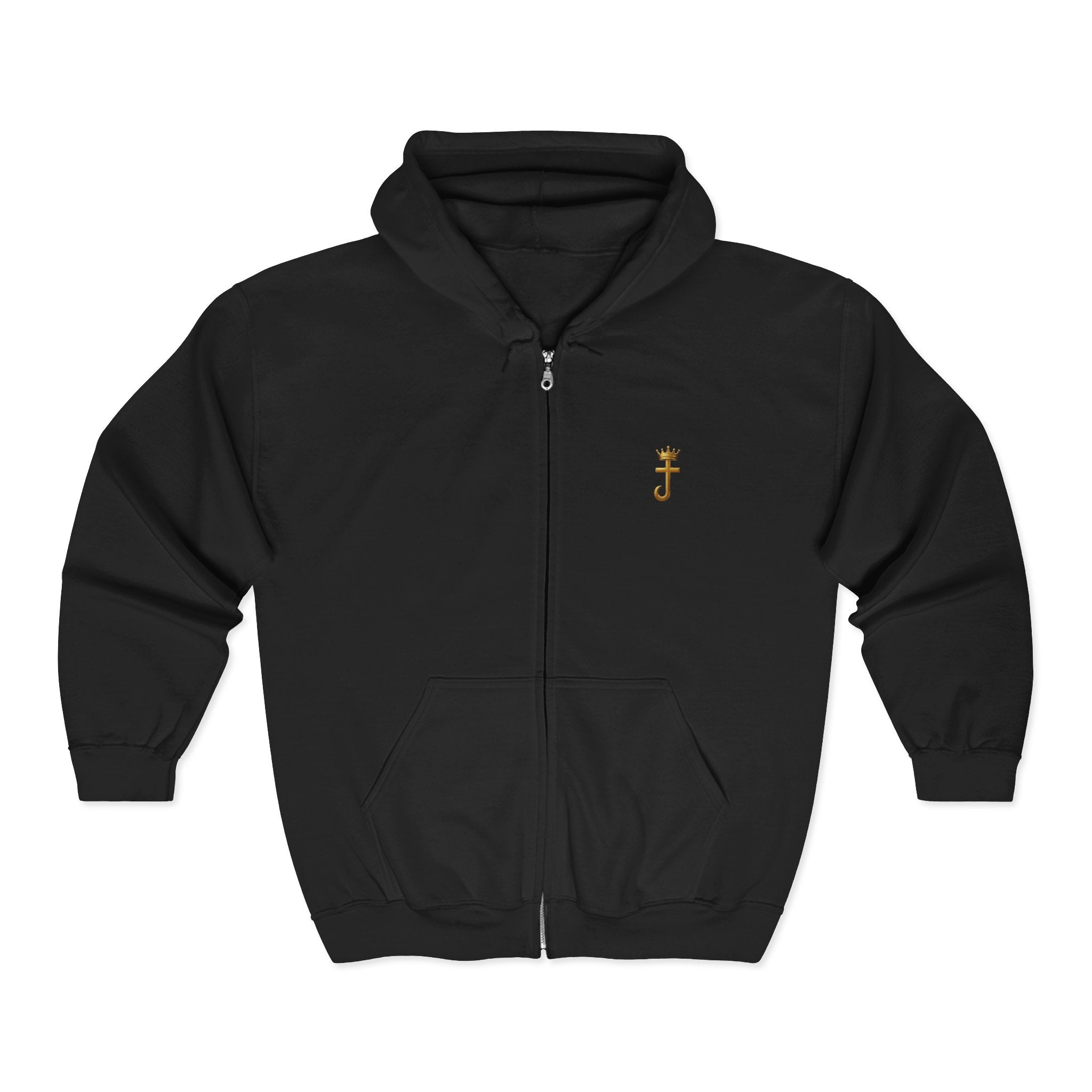 Sweat à capuche zippé unisexe