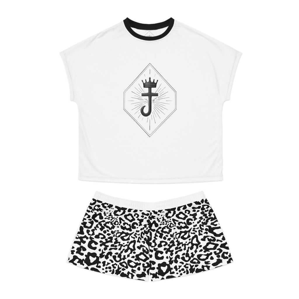 Ensemble Pyjama court Léopard