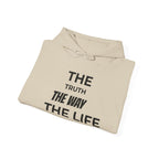 Sweat à Capuche "La Vérité Le Chemin La Vie"