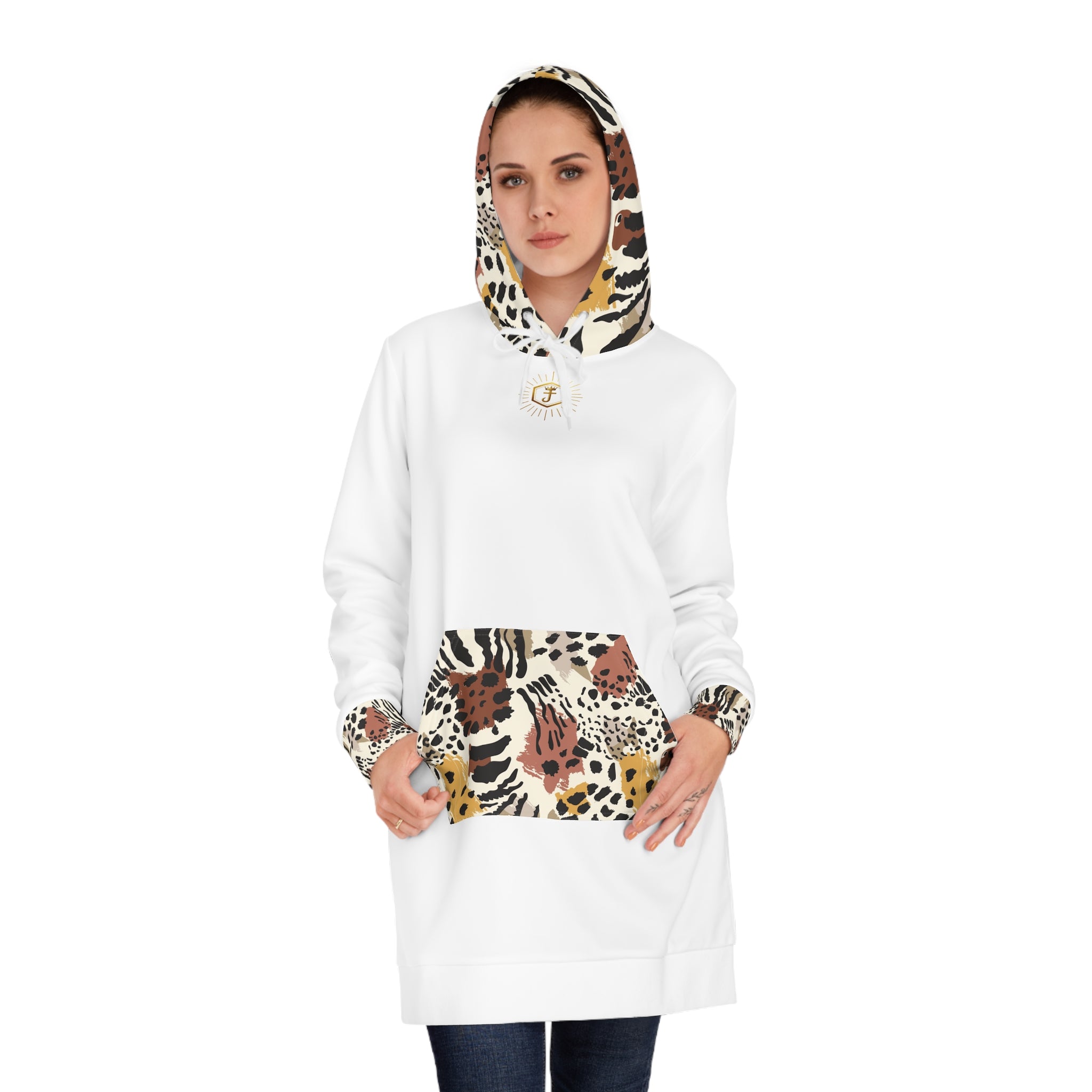 Robe à Capuche motif safari