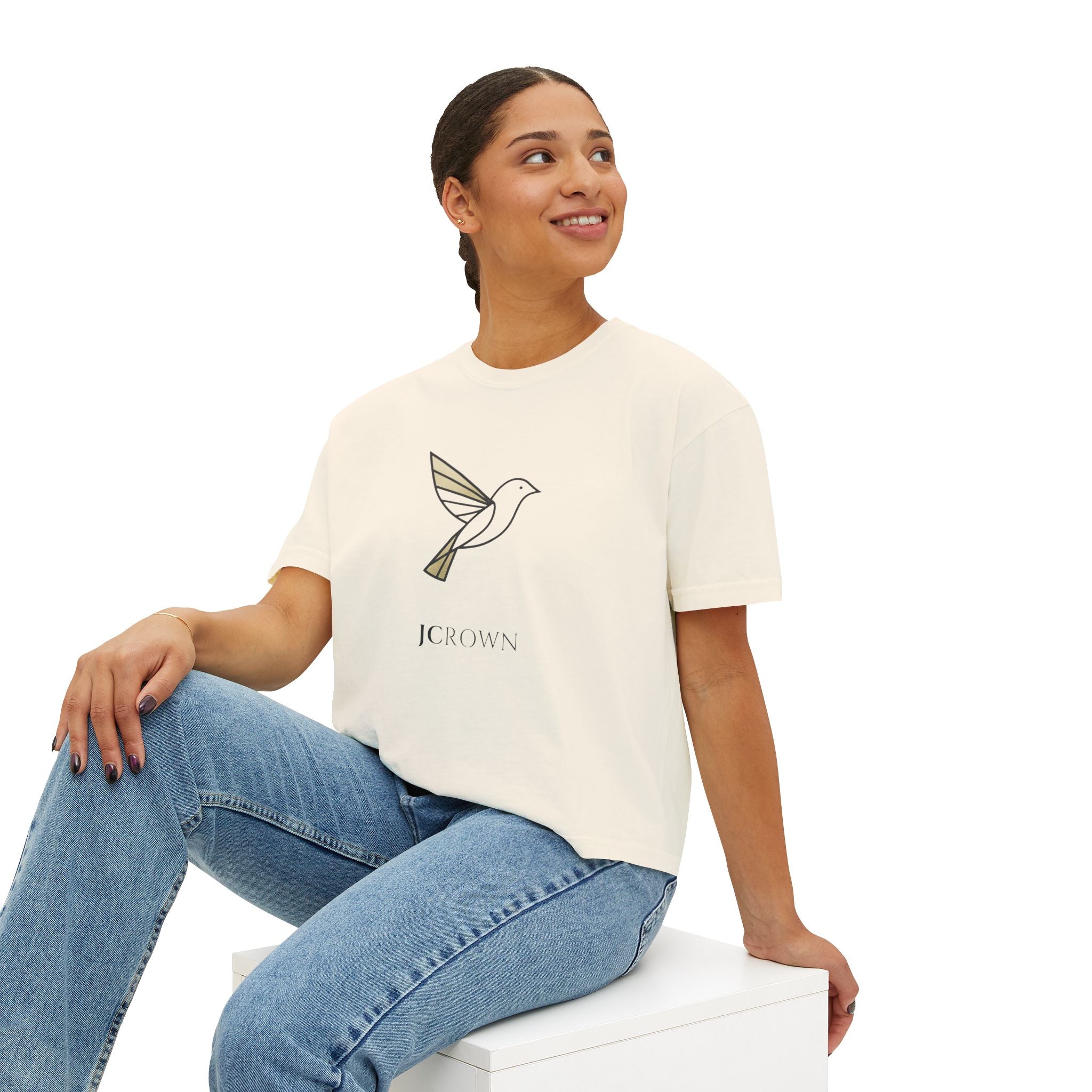 T-shirt graphique — Colombe  Minimaliste