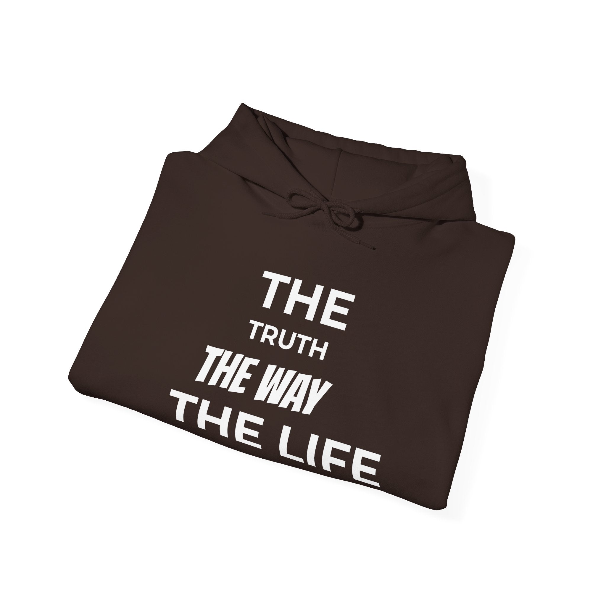 Sweat à Capuche "La Vérité Le Chemin La Vie"