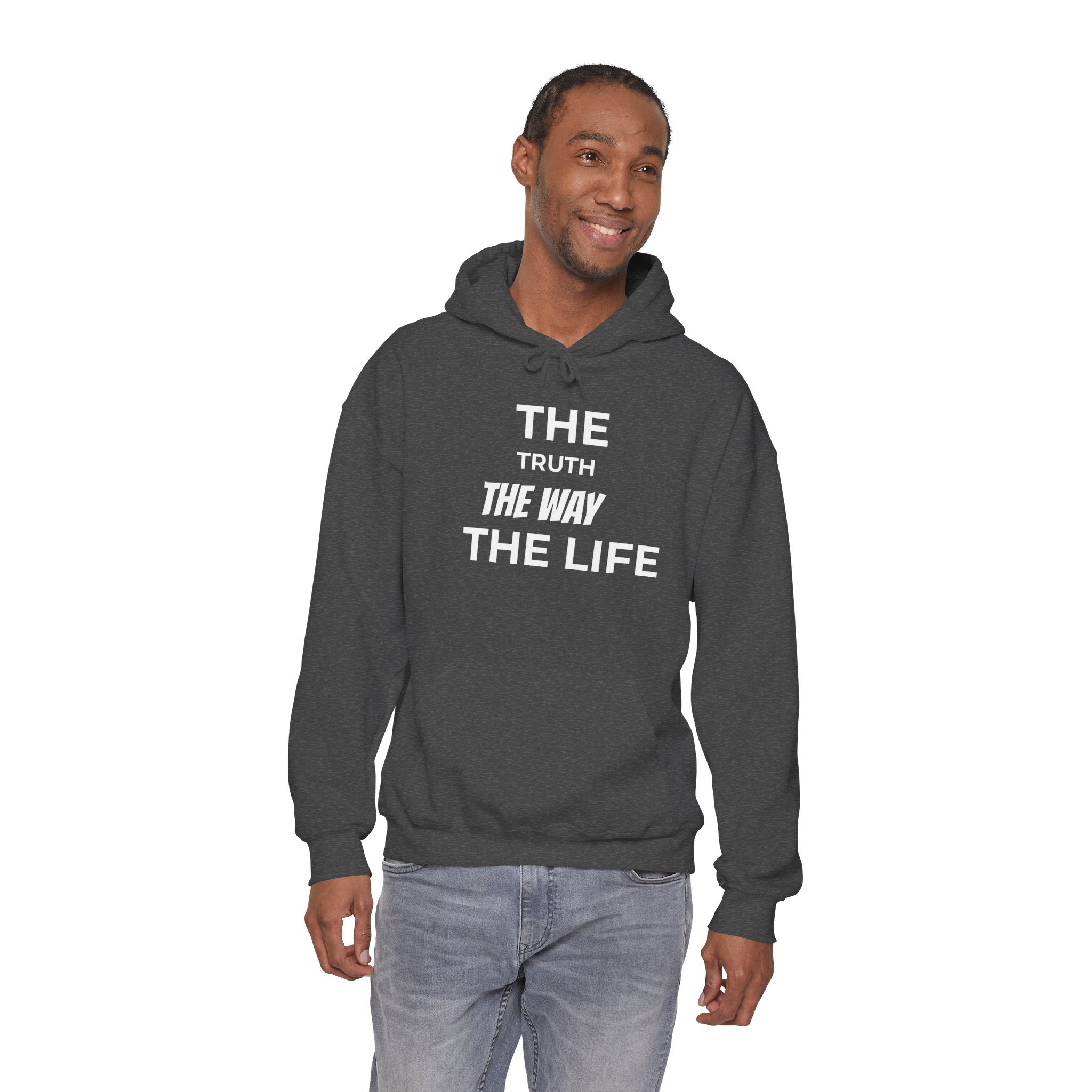 Sweat à Capuche "La Vérité Le Chemin La Vie"
