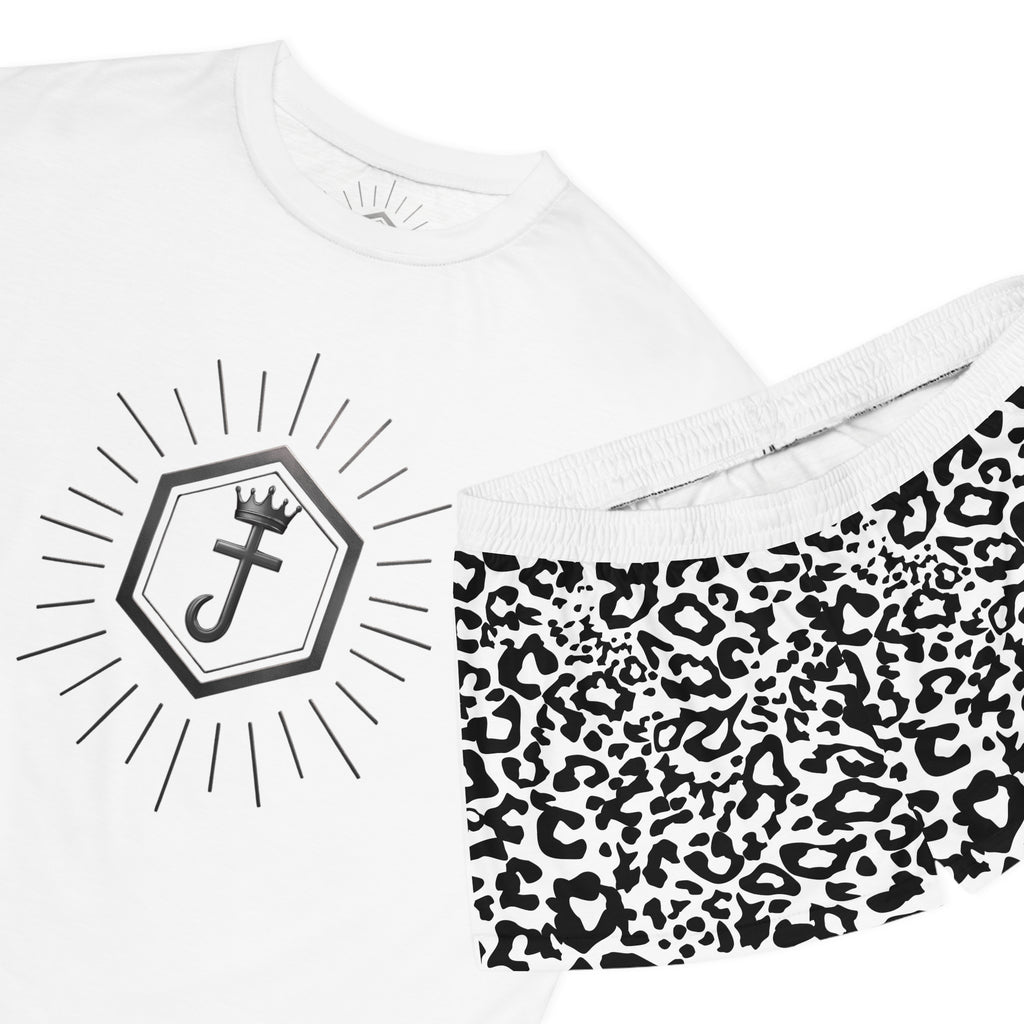 Ensemble Pyjama court Léopard