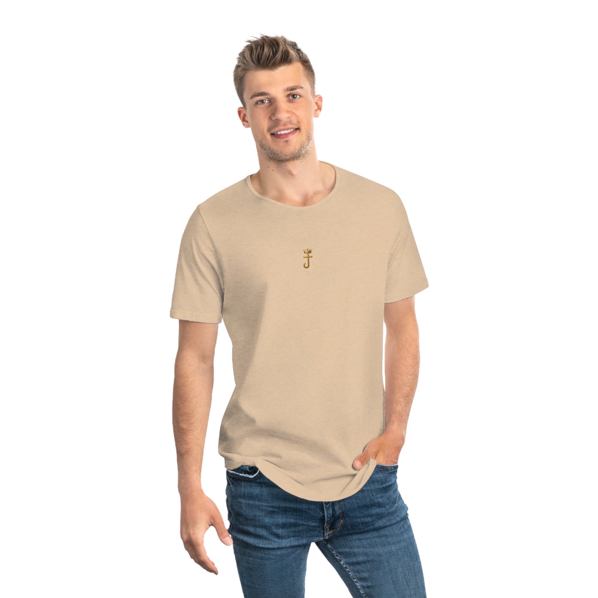 T-Shirt Homme Ourlet arrondi