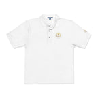 Polo Noir avec logo Doré