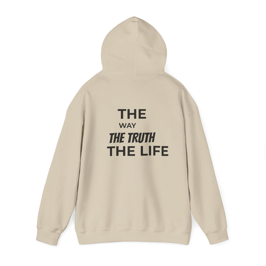 Sweat à Capuche Foi Chrétienne — "La Vérité Le Chemin La Vie"