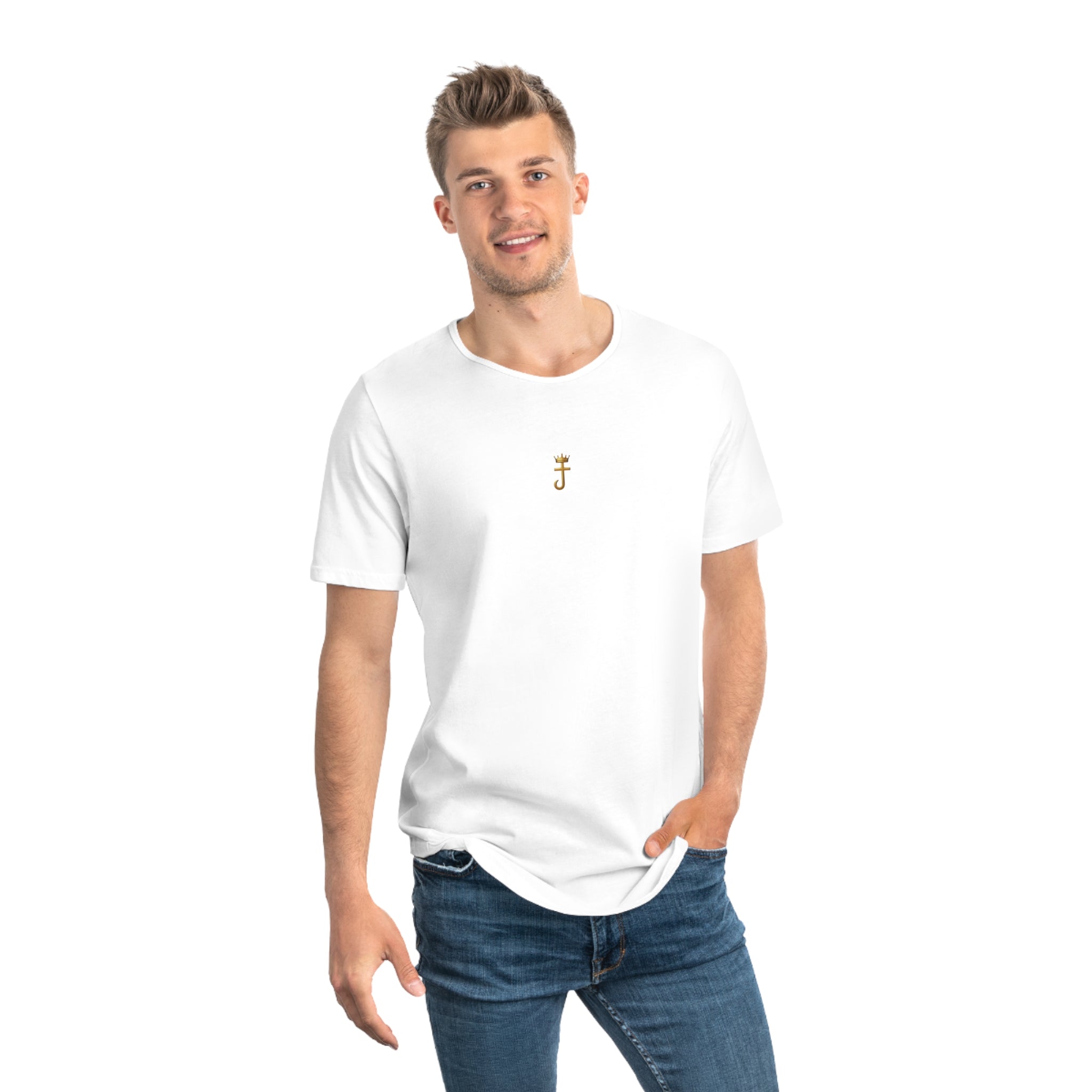 T-Shirt Homme Ourlet arrondi